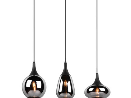 Висечки лустер LUMINA,  Black Црн 3хЕ14