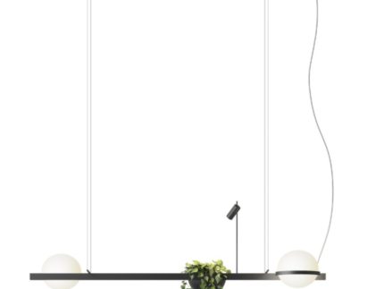 Palm – Висечки лустер LED + 1xGU10