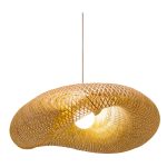 Boho - Висечки Плетен Лустер Ф40cm, 1*E27