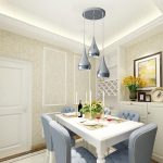 Noir - Висечки Никел Лустер - Кружен - 3*Е27 - Image 2
