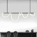 Christine - LED Висечки Лустер 120cm, 3colors - Image 3